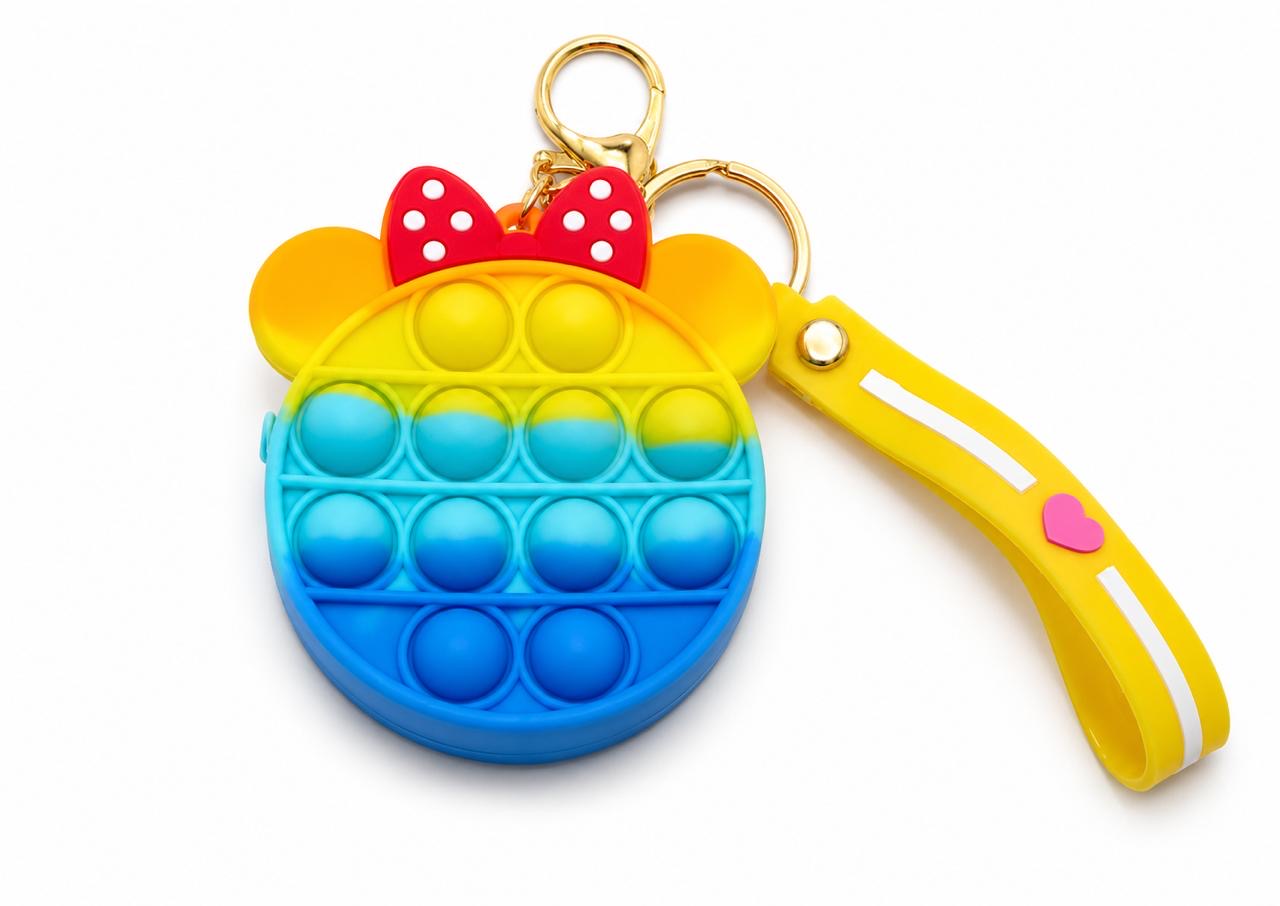 Cute Pop-It Keychain – Fun & Stress Relief On the Go