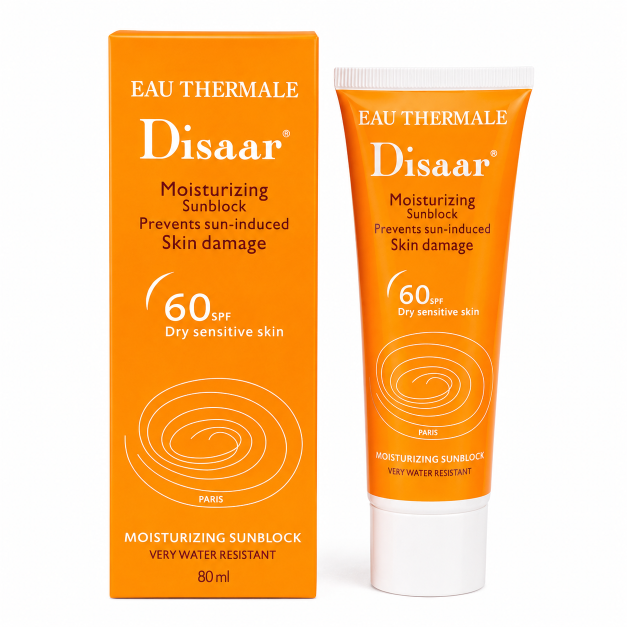 Disaar Eau Thermale Moisturizing Sunblock SPF 60