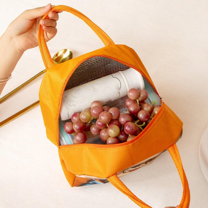 Adorable Teddy Bear Insulated Lunch Bag for Kids