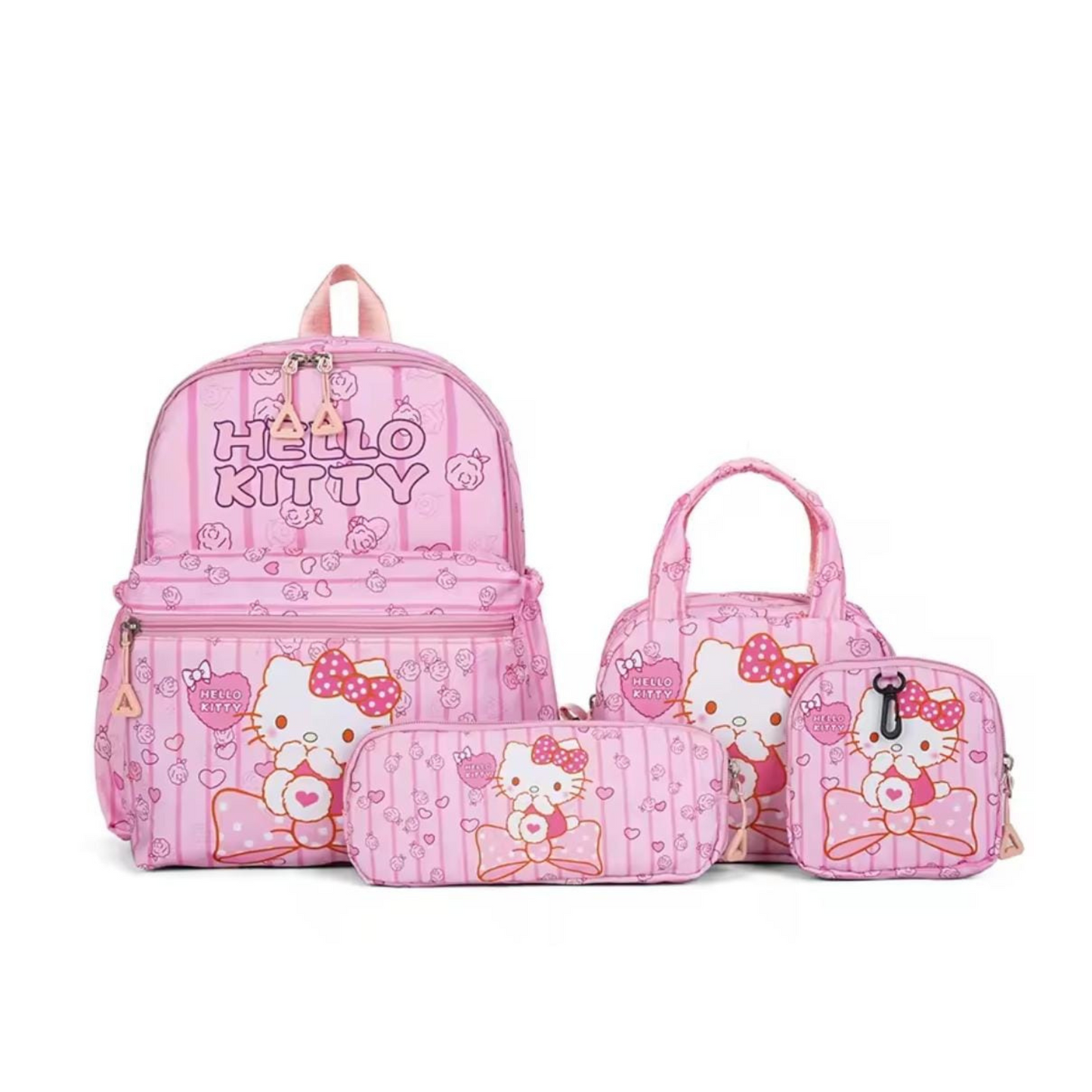 Kids 4-Piece Cartoon School Backpack Set – Multiple Designs