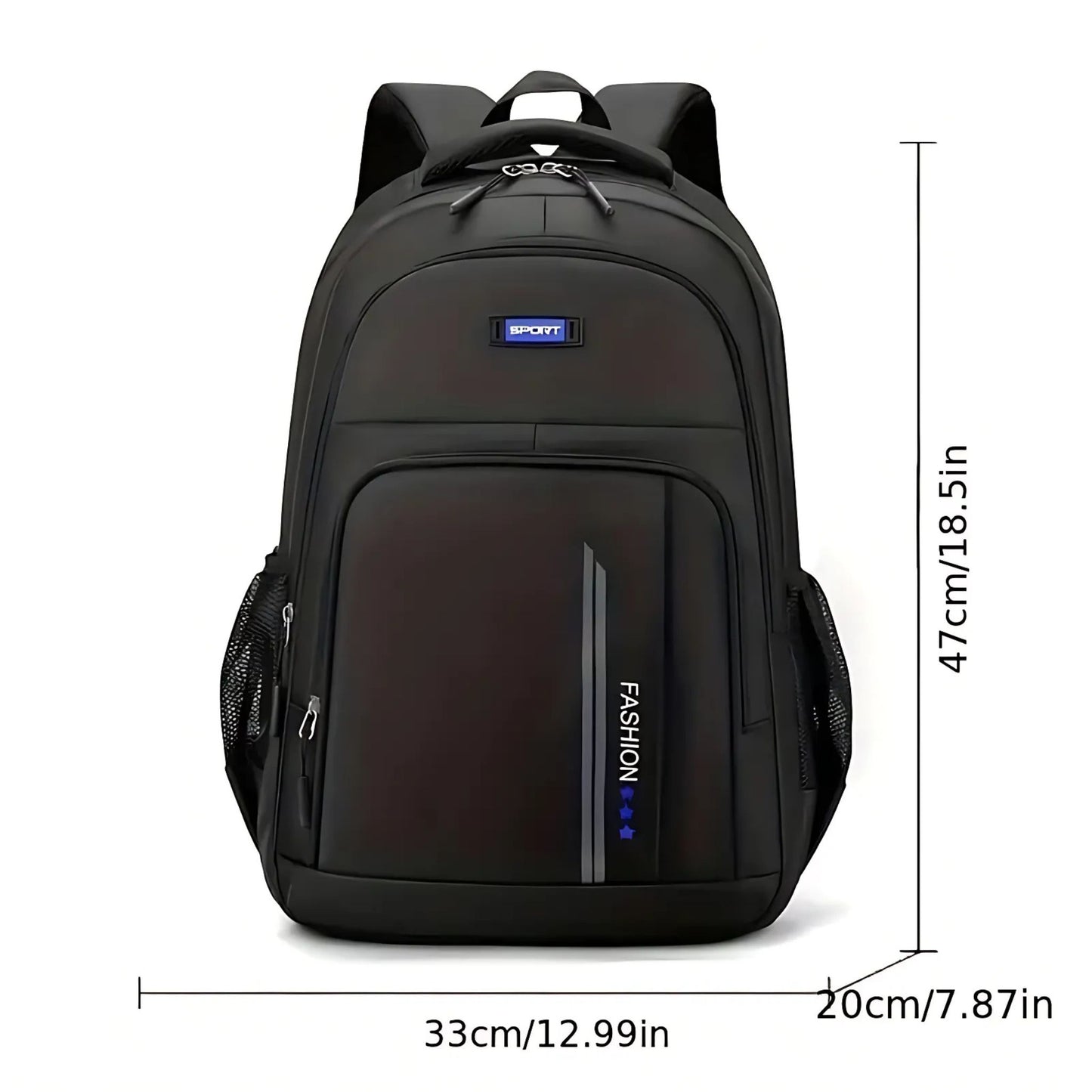 UrbanPro Multi-Pocket Laptop & School Backpack – Unisex (Multiple Colors)