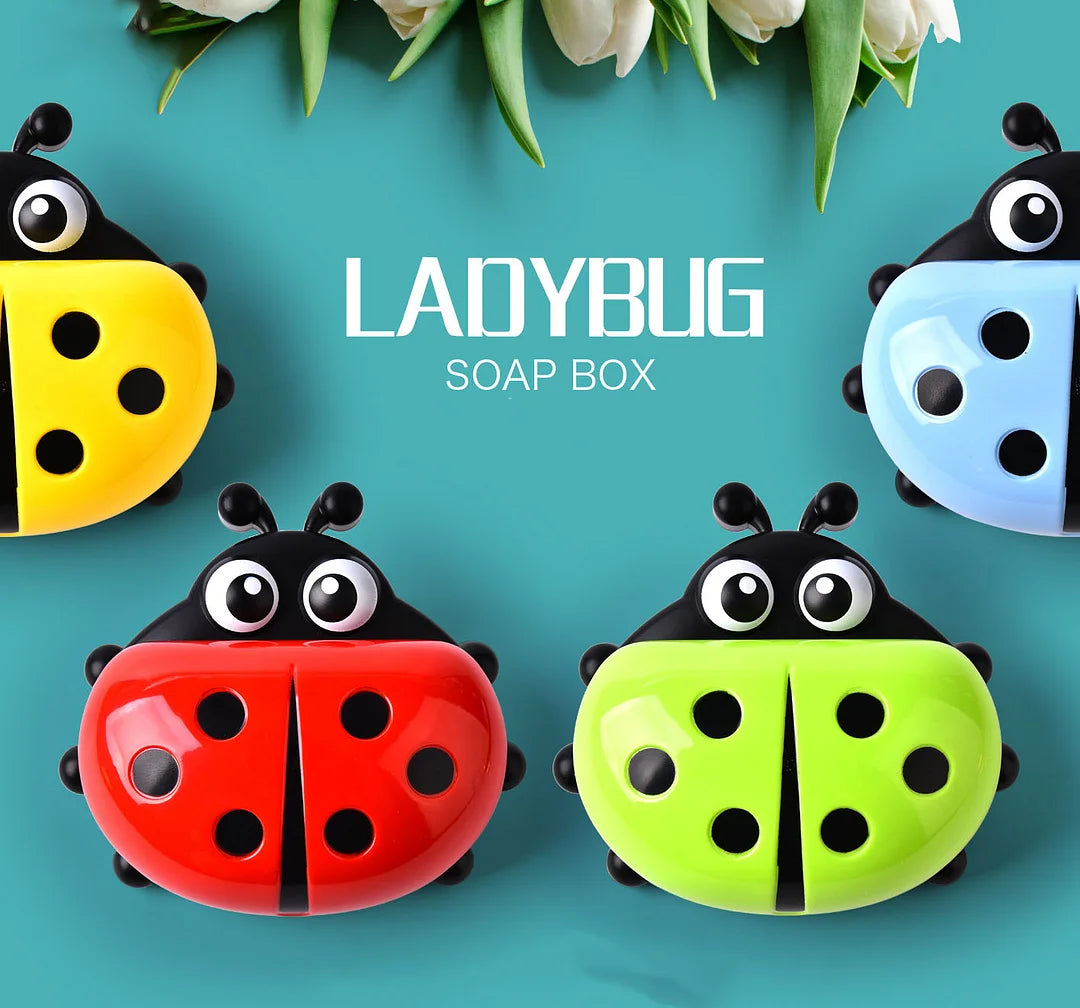 Fun and Functional Ladybug Soap Holder