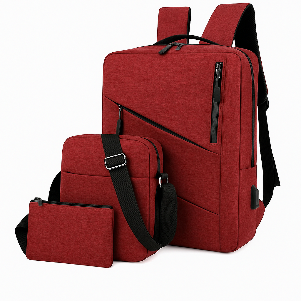 Metro Carry – Multi-Compartment Backpack Set