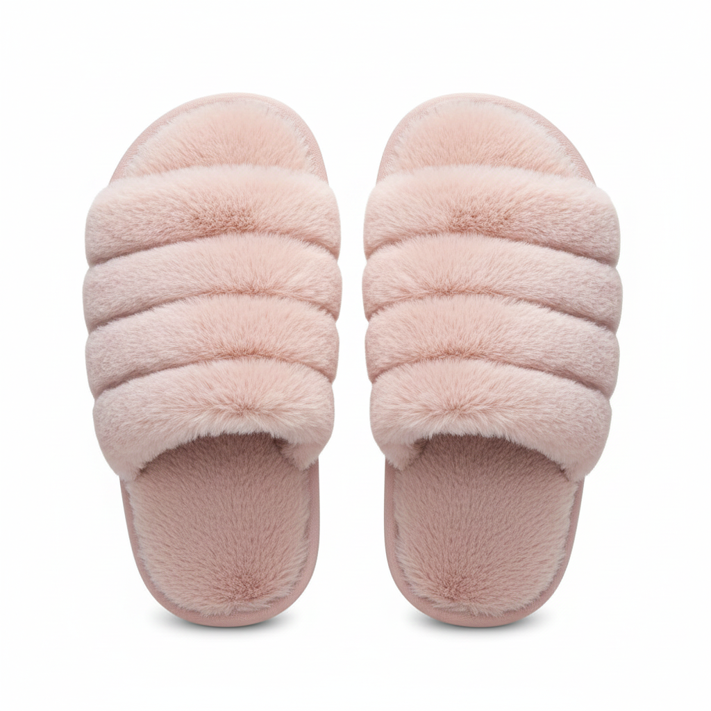 Pillow-Soft Comfort Fluffy Slippers