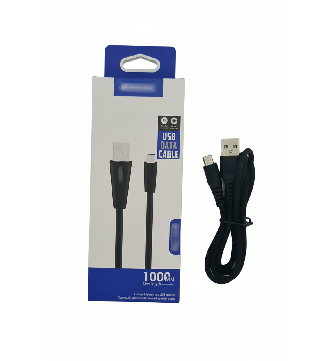 USB Data Cable (Micro-USB & USB Type-C) – 1000mm