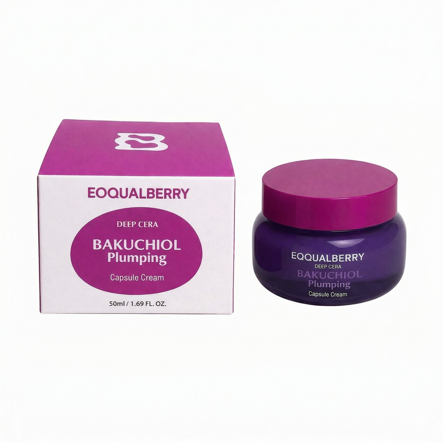 EQQUALBERRY Deep Cera Bakuchiol Plumping Capsule Cream