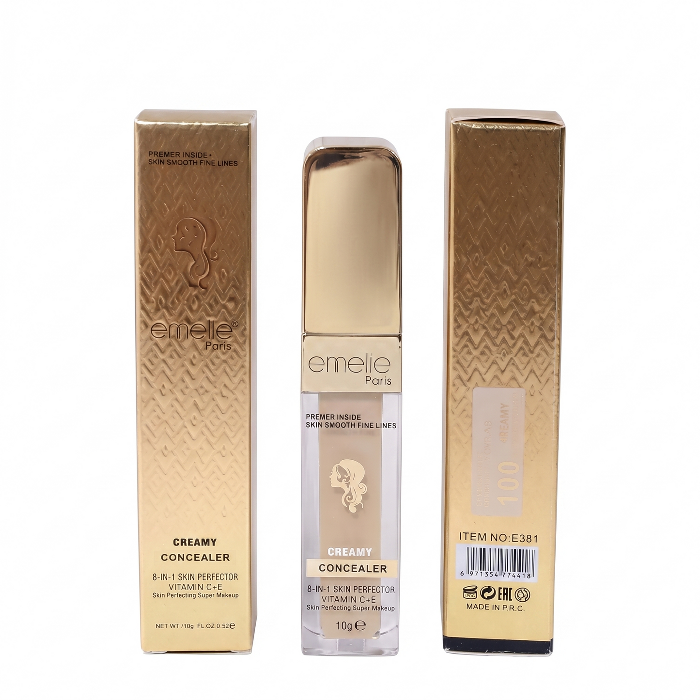Emelie Paris 8-in-1 Skin Perfector Creamy Concealer