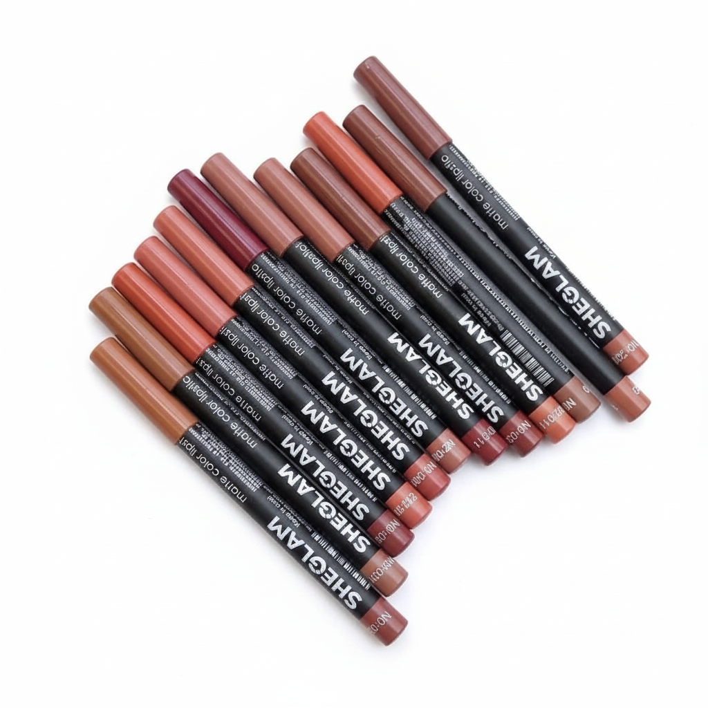 SHEGLAM Velvet Matte Lip Liner Set - 12