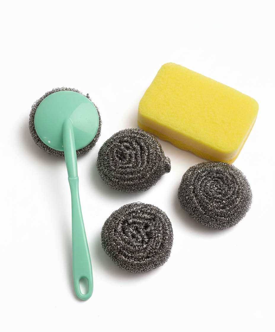 Heavy-Duty Kitchen Scrubber Set