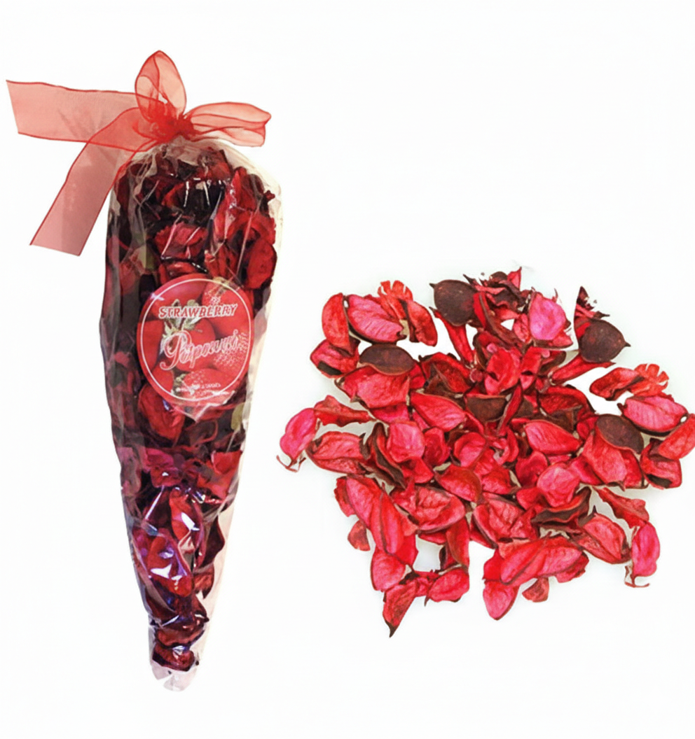 Strawberry Scented Potpourri - 100g