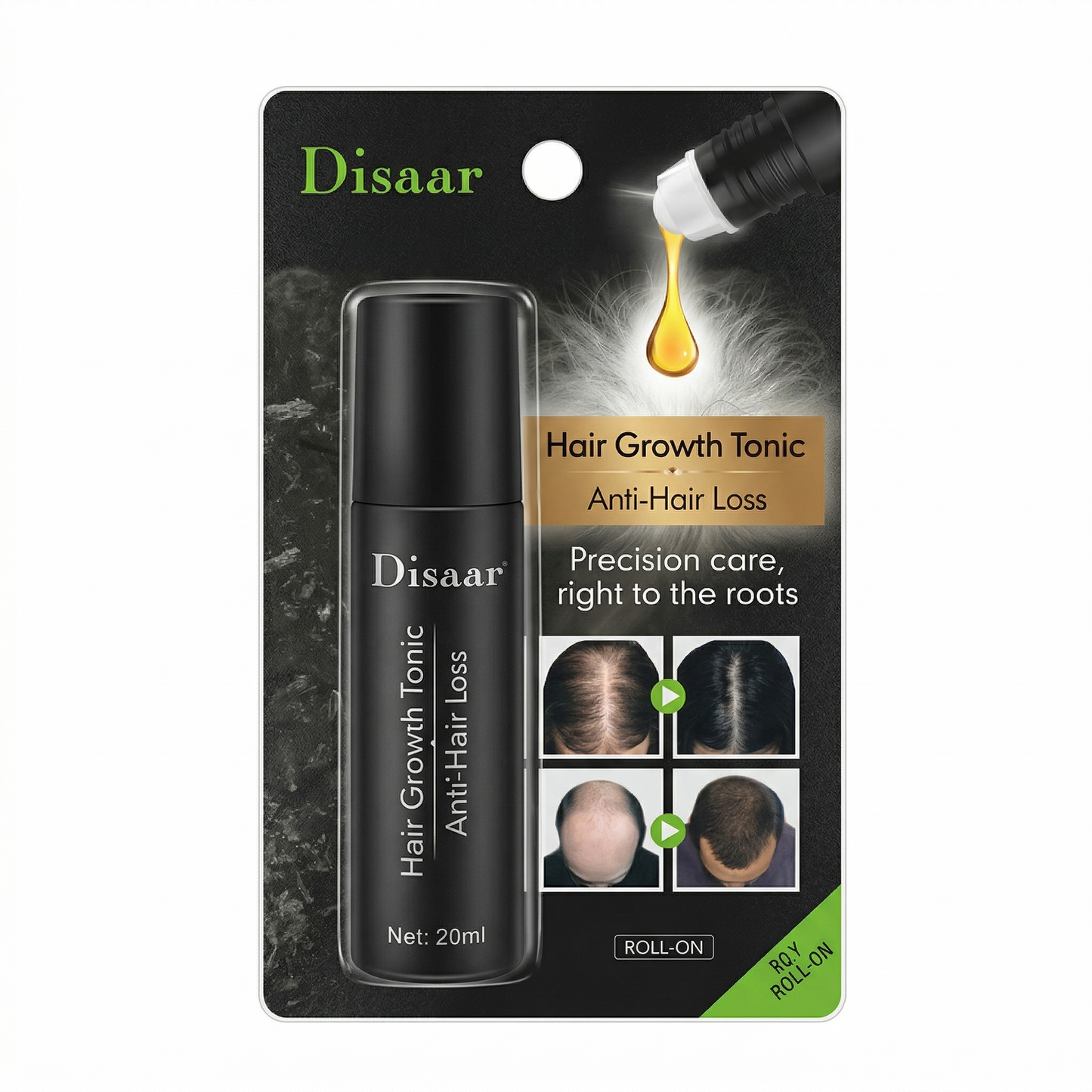 Disaar Hair Growth Tonic Anti-Hair Loss Roll-On
