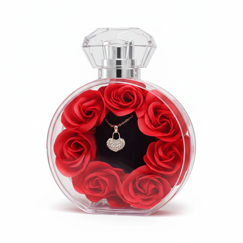 Eternal Love Jewelry Box & Heart Pendant