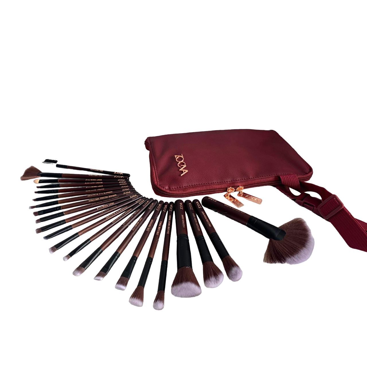 Zoeva Professional Makeup Brush Set & Travel Belt