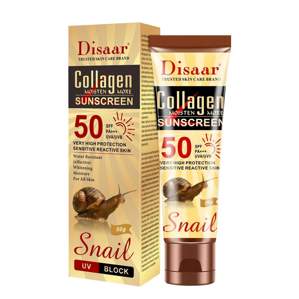 Disaar Collagen Snail Sunscreen SPF 50