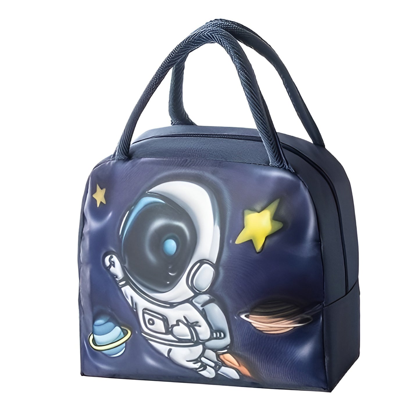 Space Explorer Astronaut Insulated Lunch Bag for Kids
