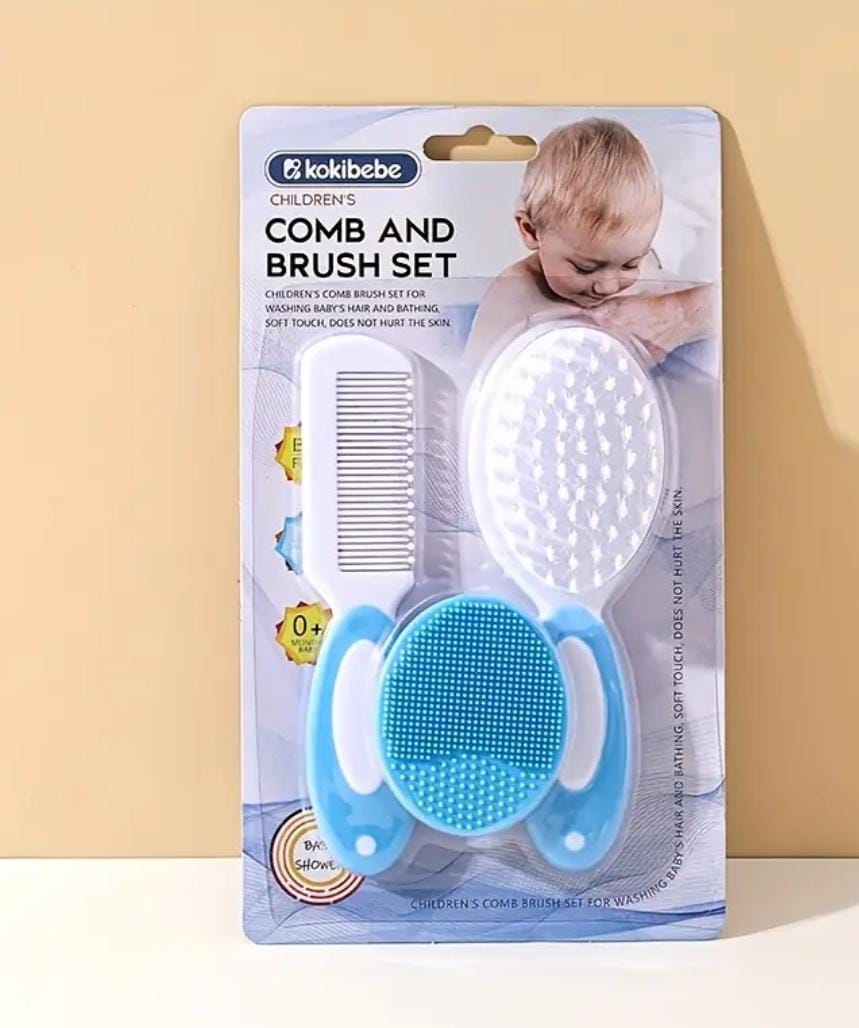 3-Piece Essential Baby Grooming Set