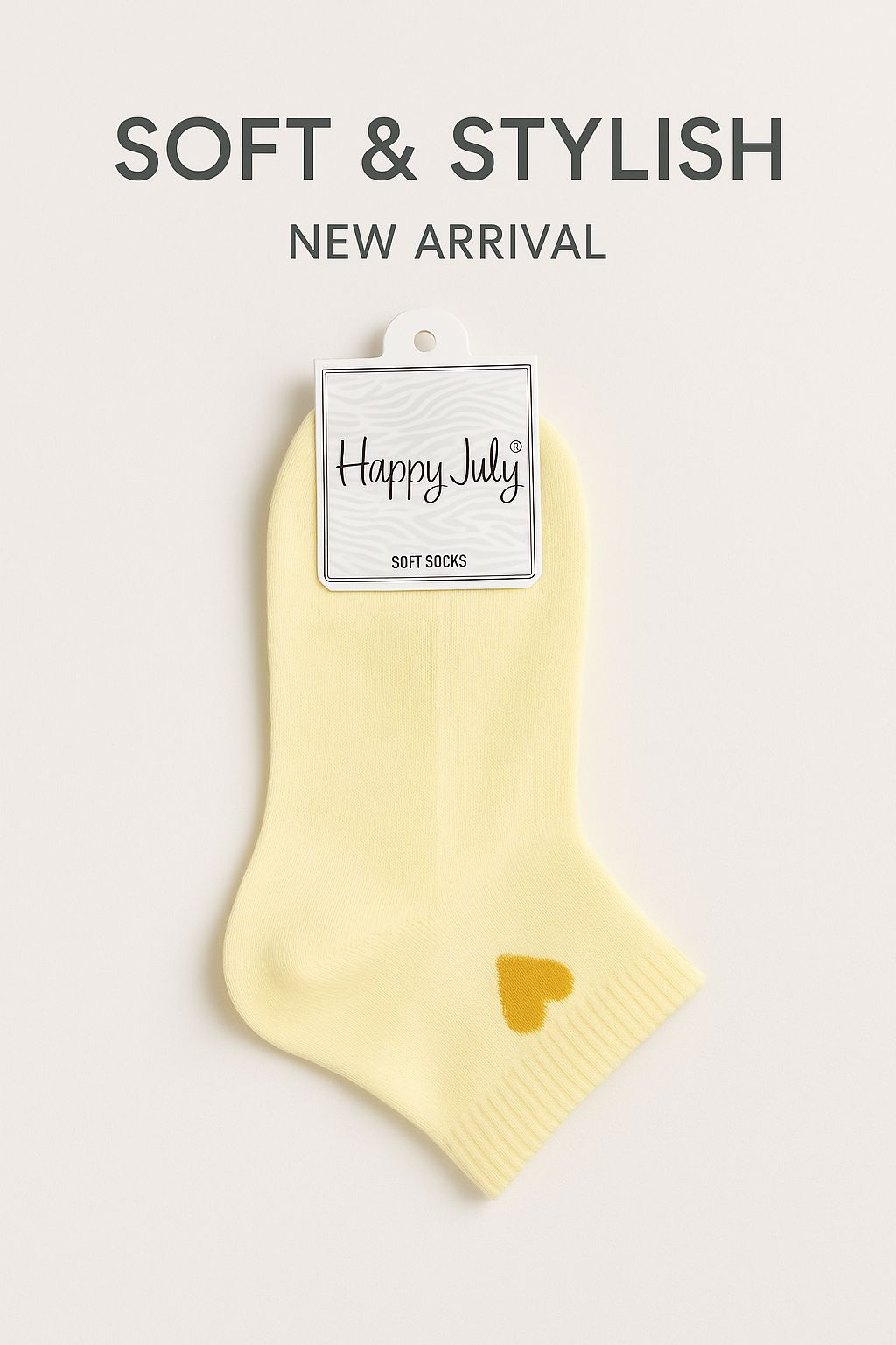 Happy July Soft Ankle Socks