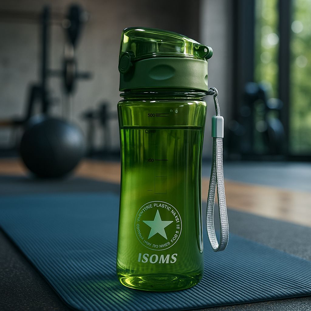 500ml Sports Water Bottle with Flip-Top Lid