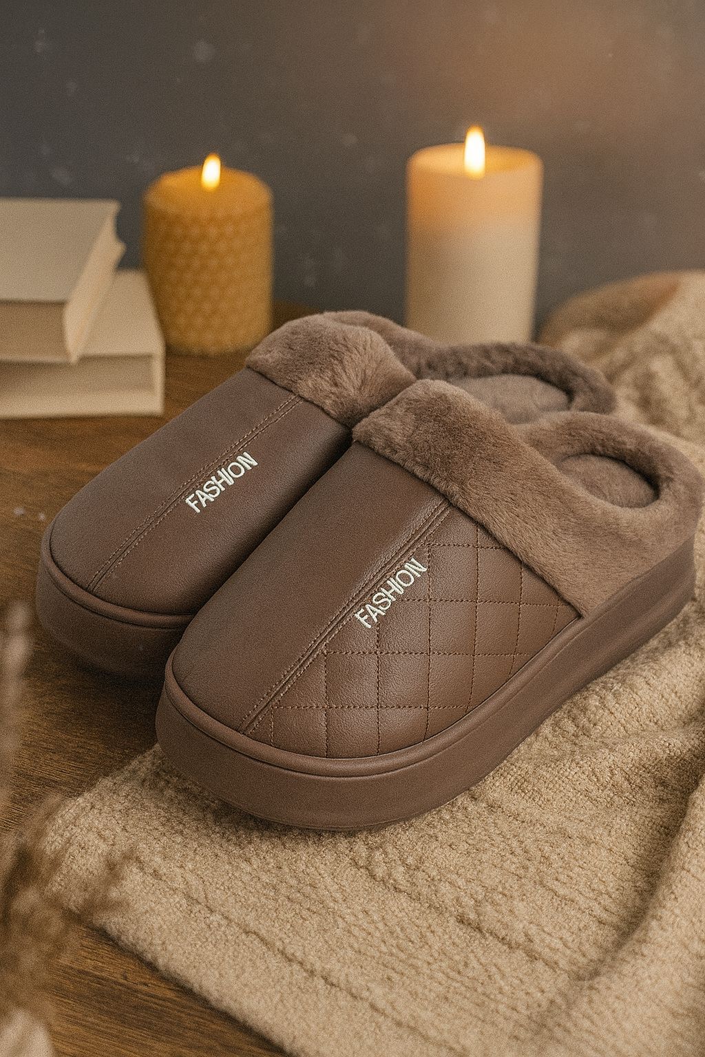 Cozy Comfort Quilted Slipper