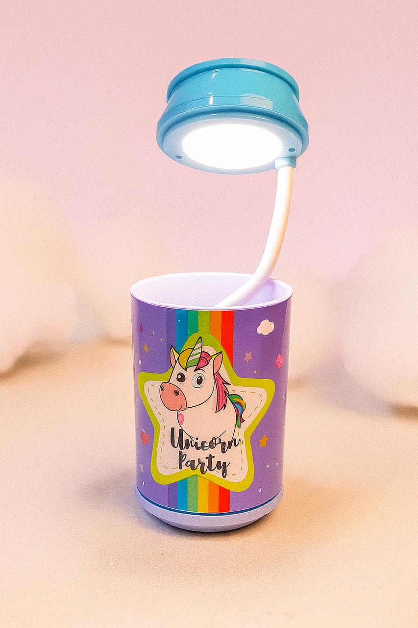 Unicorn LED Rechargeable Desk Lamp & Night Light