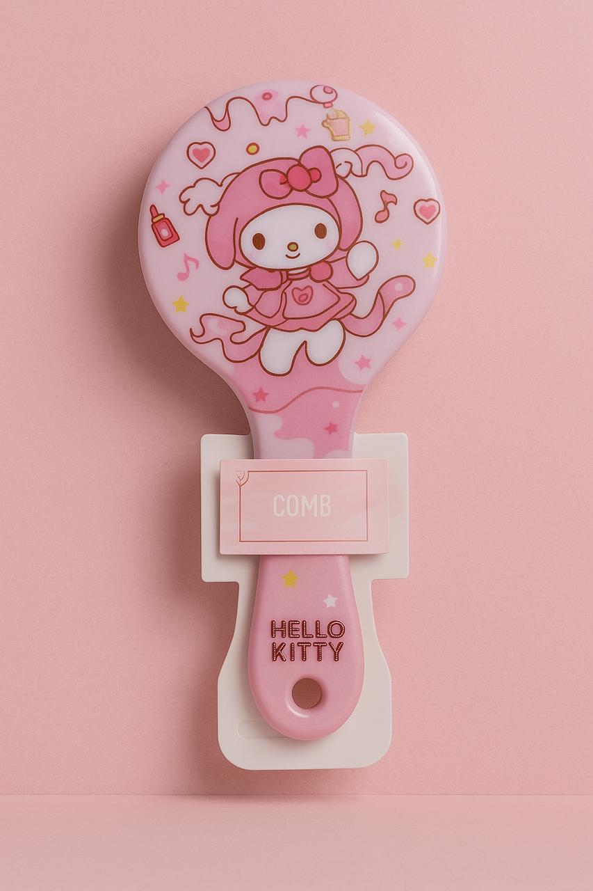 Sanrio Character Pink Hairbrush