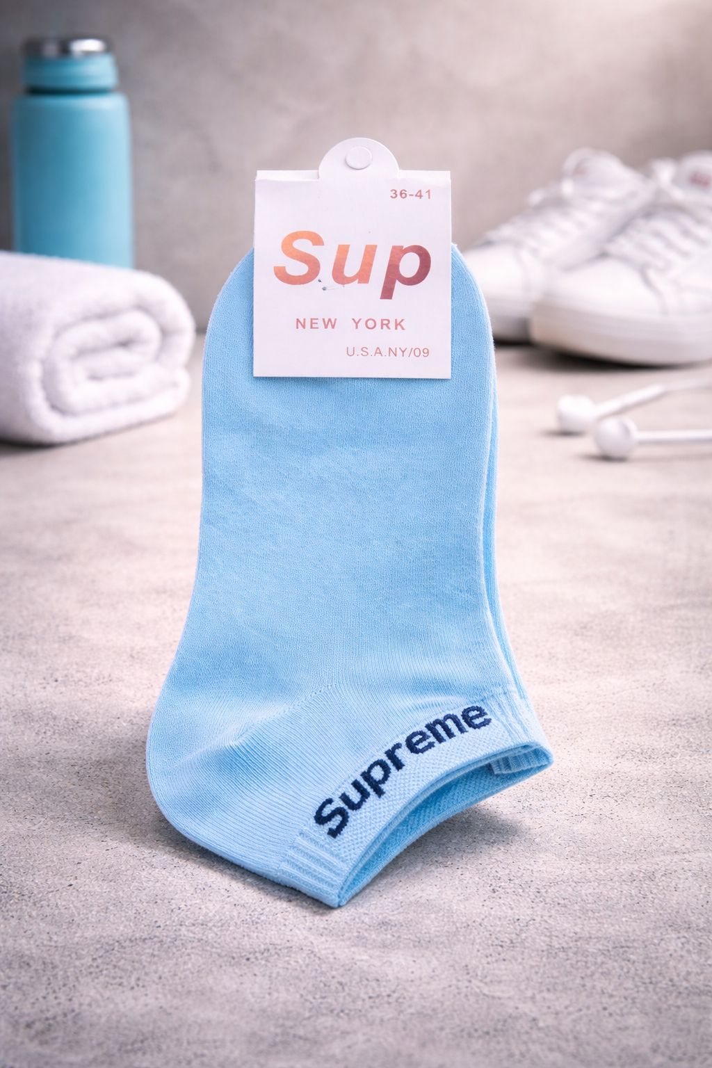 Premium Cotton Ankle Socks - Comfortable & Stylish