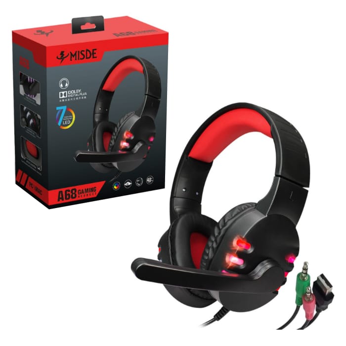 MISDE A68 RGB Gaming Headset