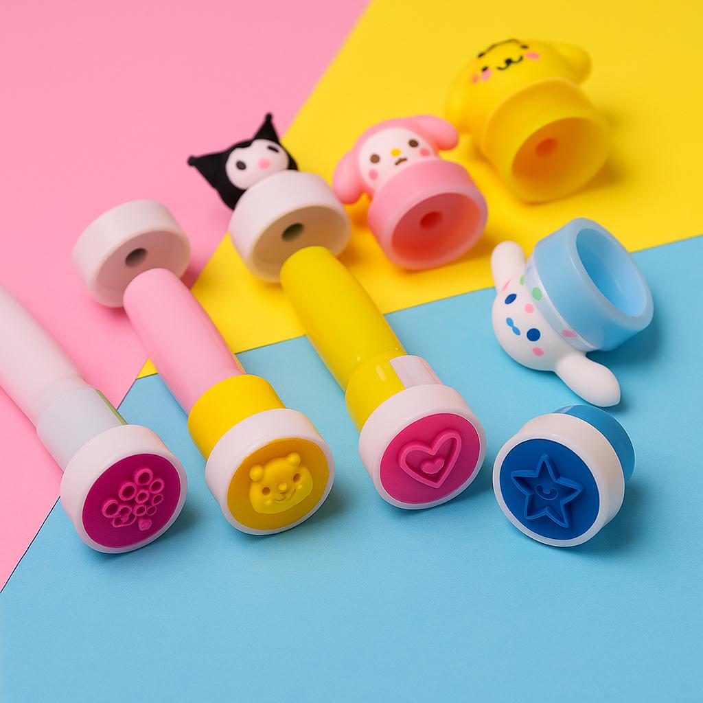 Sanrio Character 3-in-1 Multi-Function Stamp Pens