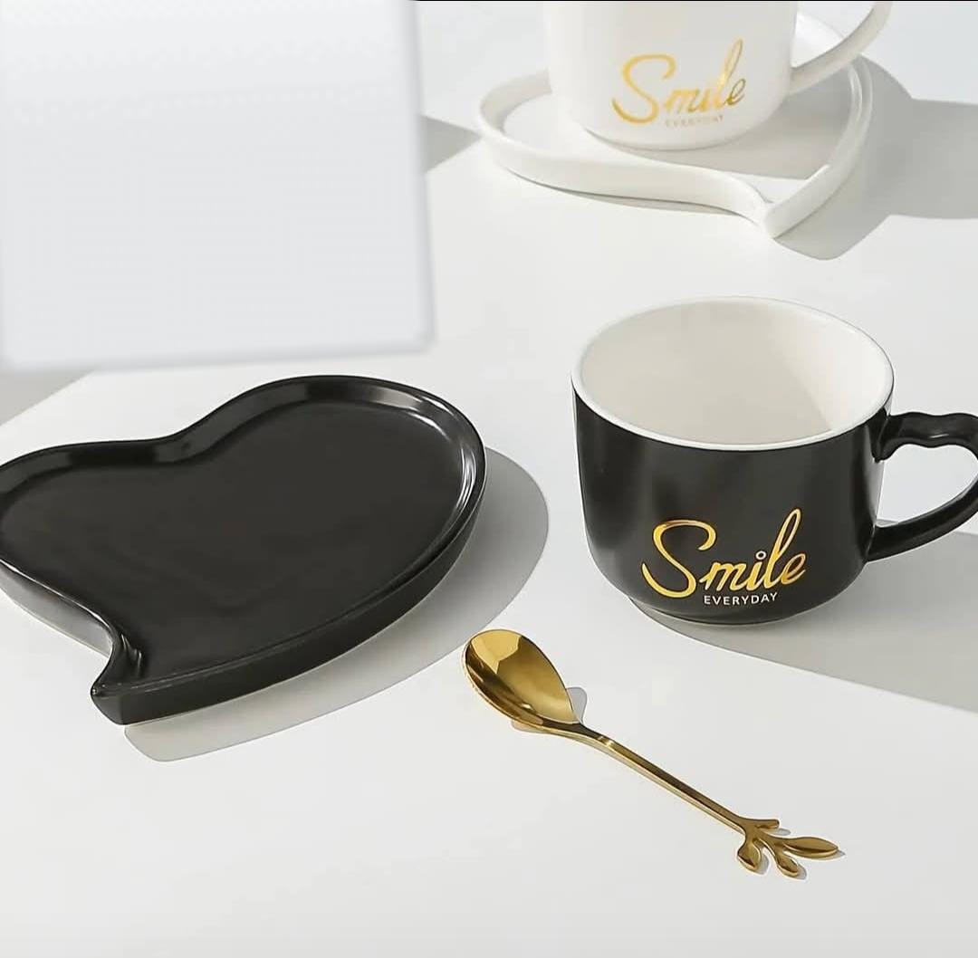 Smile Everyday Mug & Plate Set