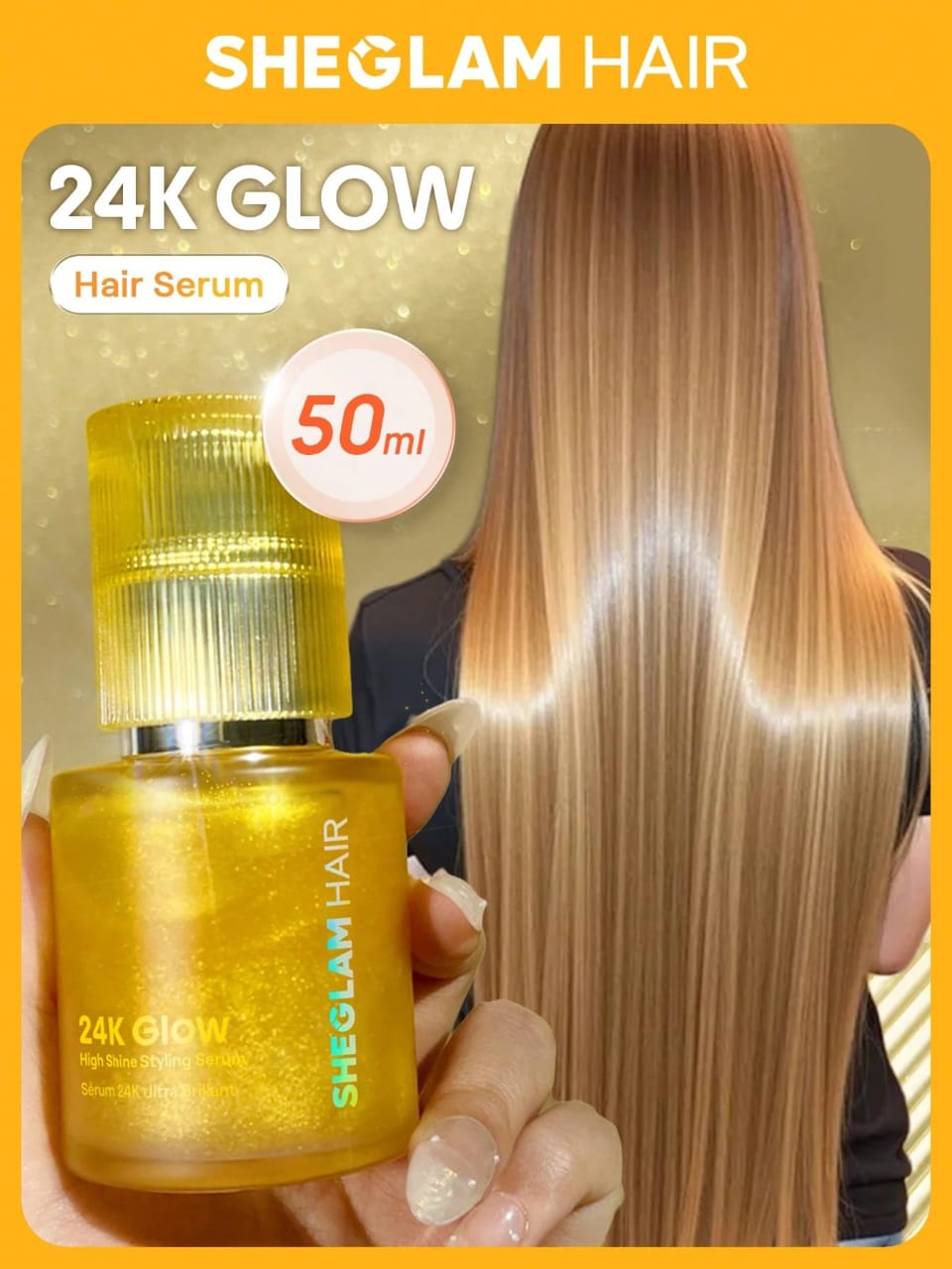 SHEGLAM HAIR 24K Glow High Shine