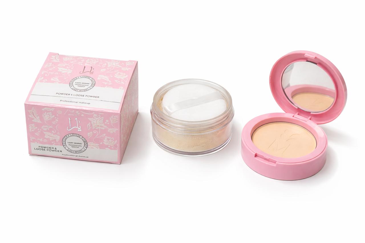 Lady Model 2-in-1 Professional Powder Set