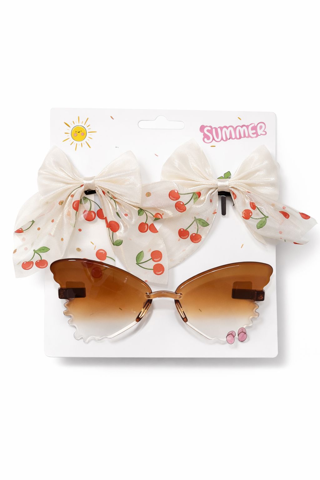 Butterfly Wings & Cherry Blossom Accessory Set