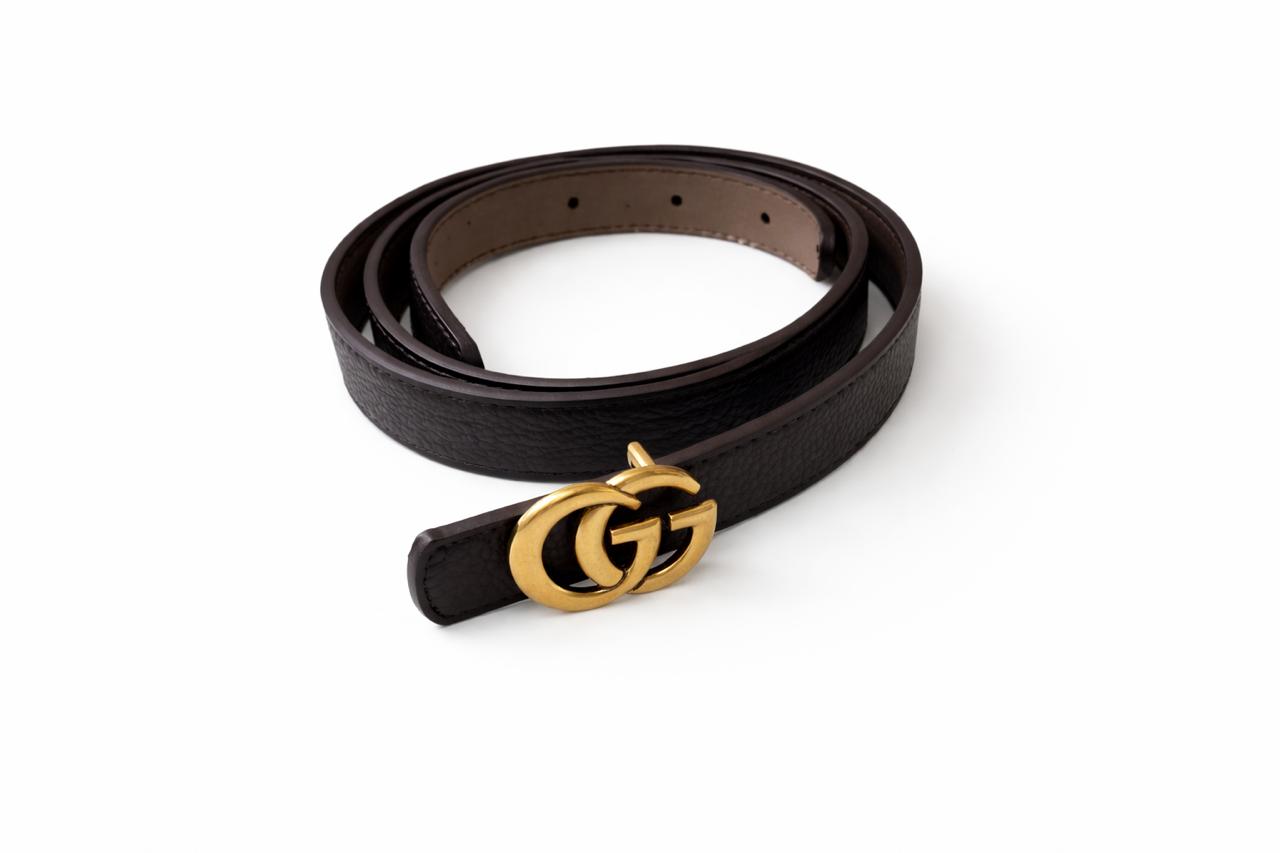 Designer Style Slim Leather Belts