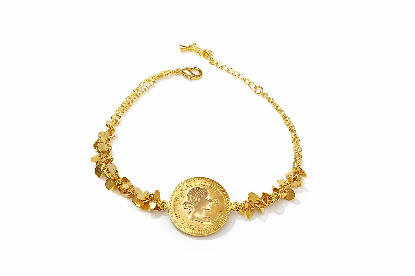 Elegant Gold Coin Accessory