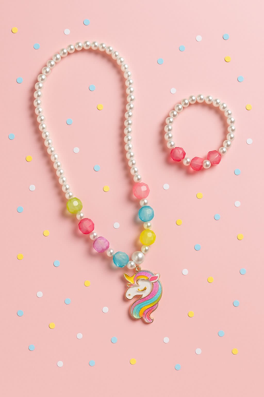 Magical Unicorn Pearl Jewelry Set