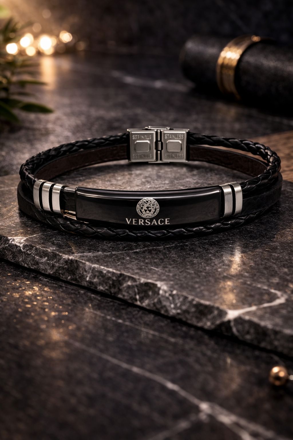 Premium Leather Brand Collection Bracelet