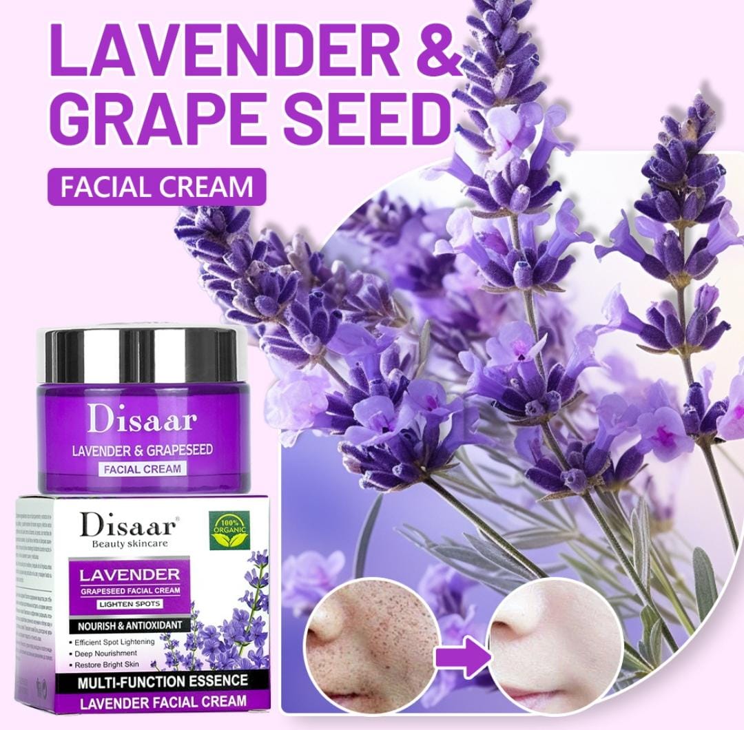 Disaar Lavender & Grapeseed Facial Cream