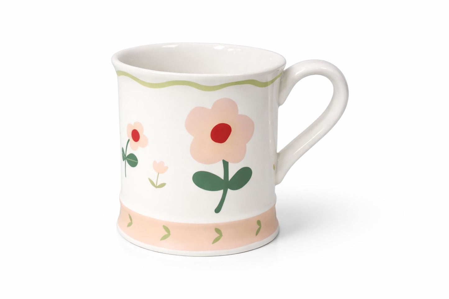 Floral Ceramic Coffee Mug