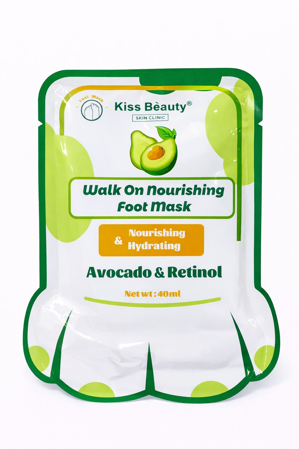 Kiss Beauty Walk On Foot Mask Series