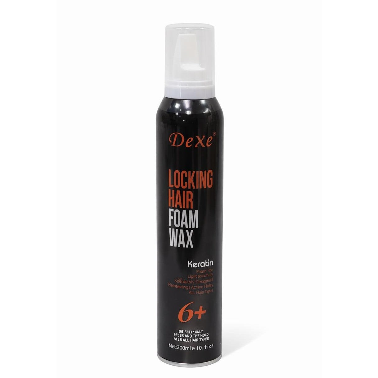 Dexe Locking Hair Foam Wax – Strong Hold & Keratin Care
