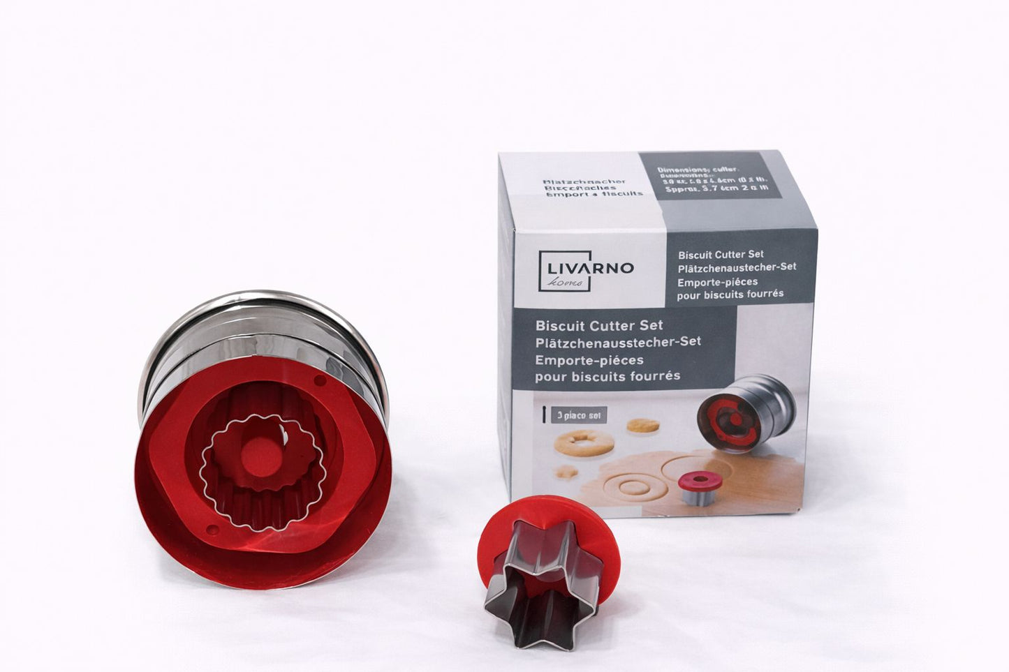 Livarno Home Biscuit Cutter Set