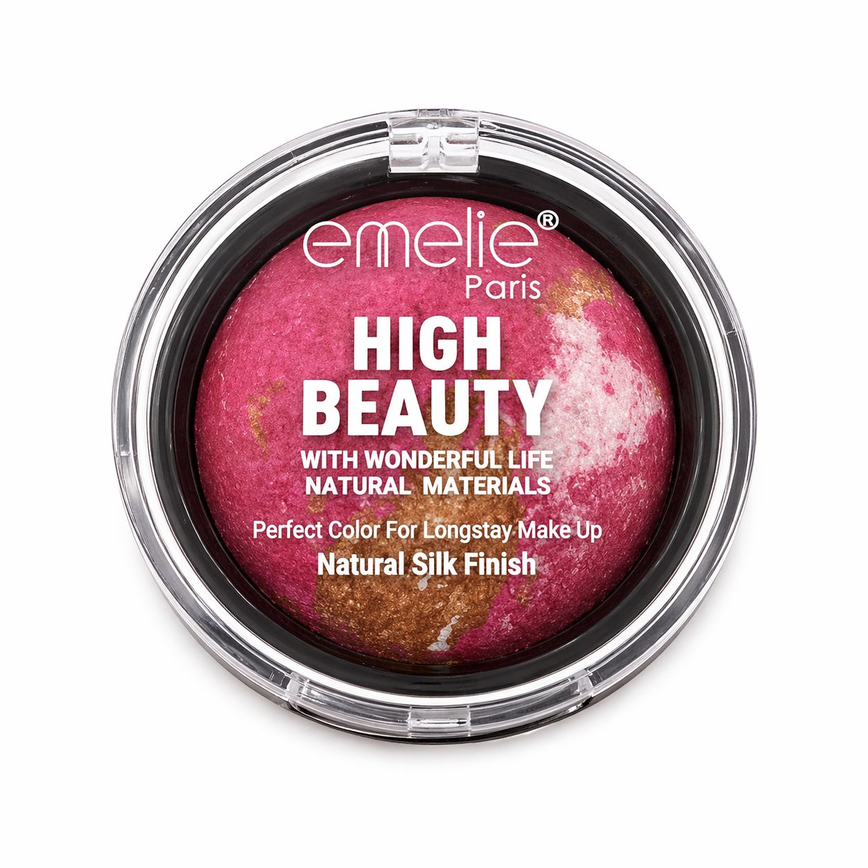 Emelie Paris High Beauty Baked Blush & Highlighter