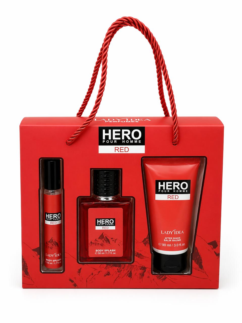 Lady Idea Grooming Collection: Hero Red & Golden Nabob