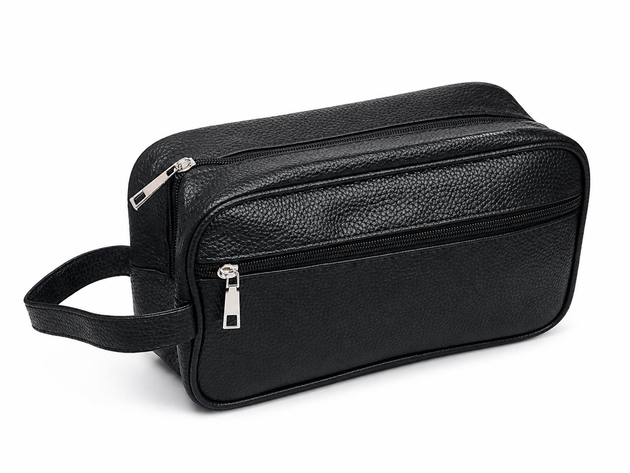 Classic Black Toiletry Bag