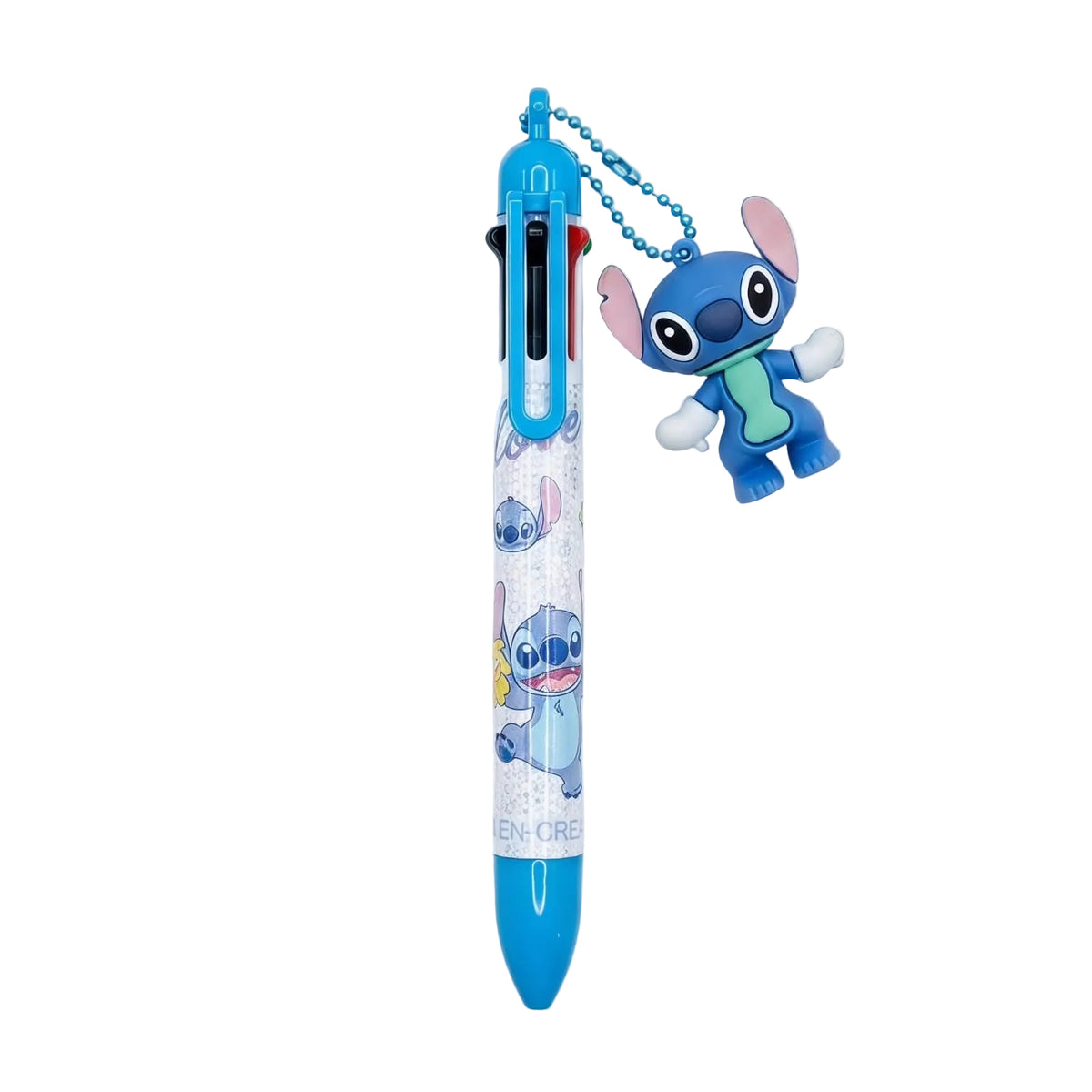 Multicolor Stitch-Themed Pen