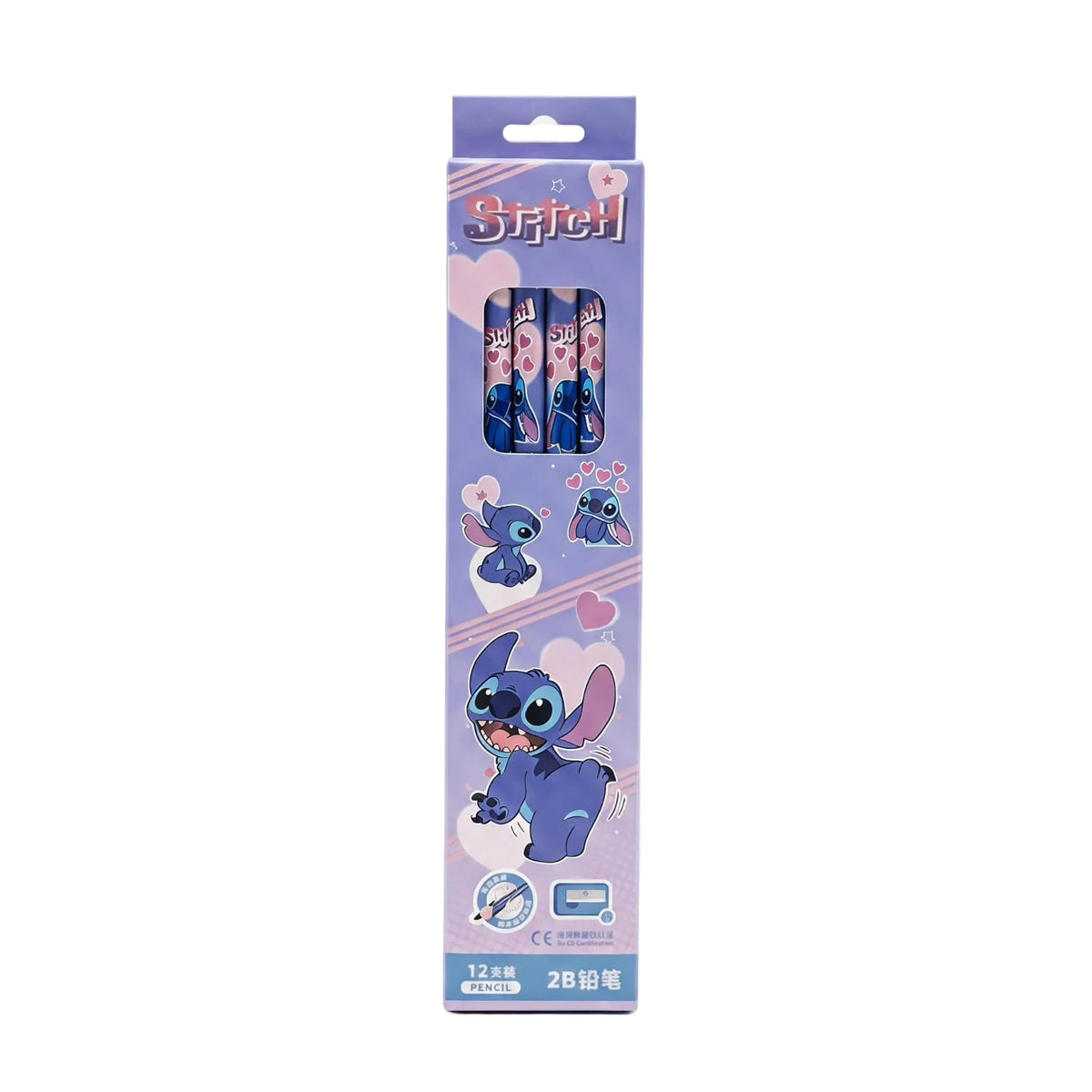 Stitch-Themed Pencils Box