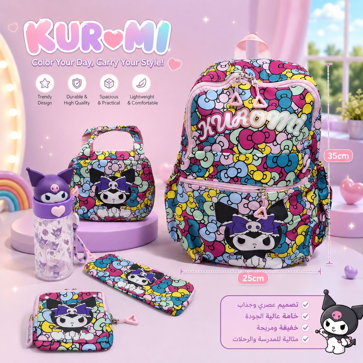 Kurumi School Set