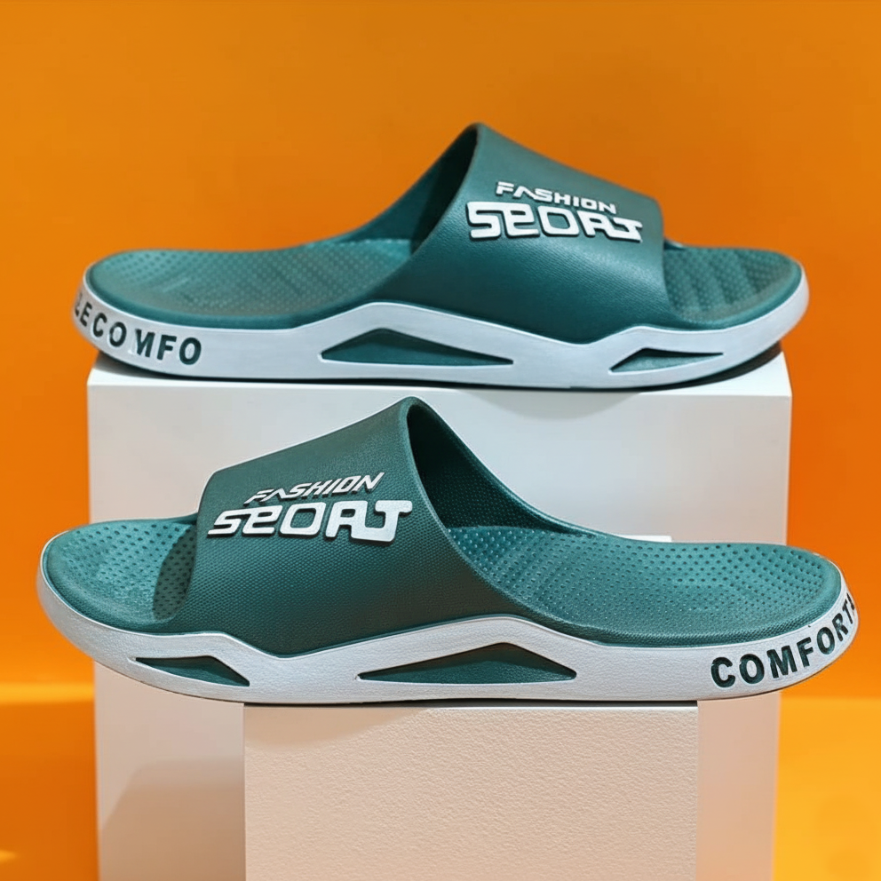 Comfortable Men’s Sport Slide Slippers