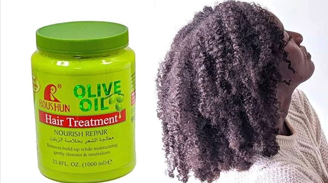 ROUSHUN Olive Oil Hair Treatment Deep Nourishment & Repair 1000ML