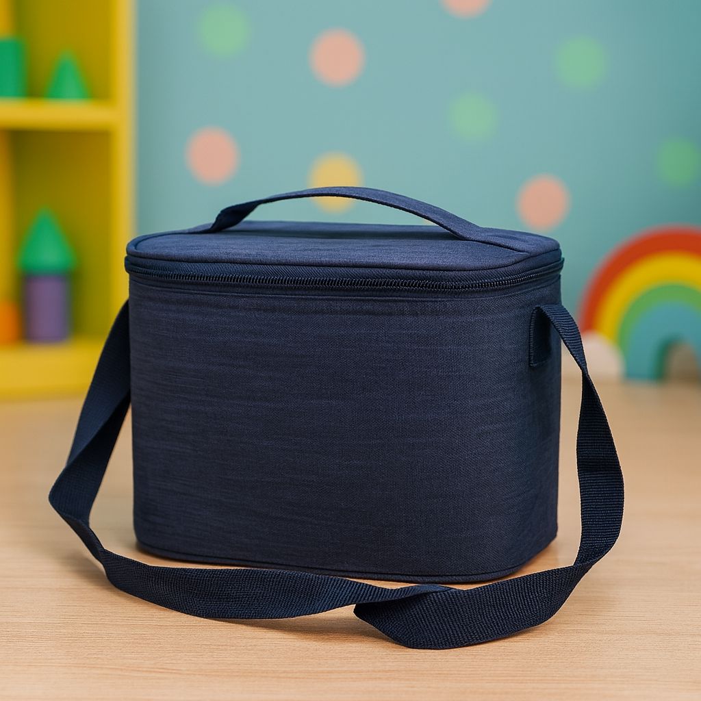 Classic Insulated Lunch Bag with Shoulder Strap & Handle